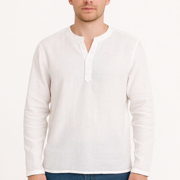 Egyptian Linen & Cotton Shirt – Casual