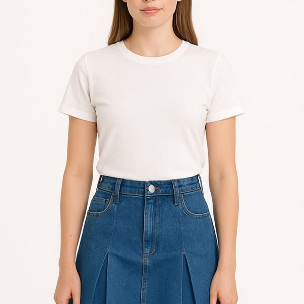 Denim Mini Skirt