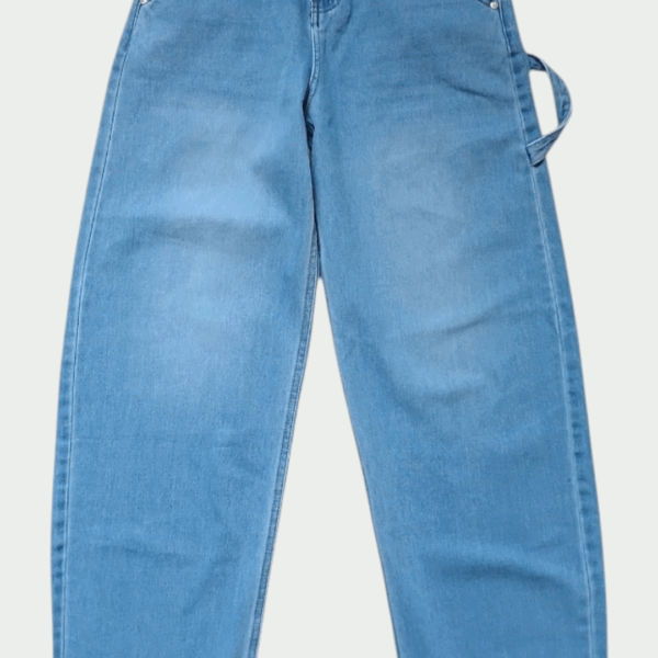 Barrel-Cut Carpenter Jeans