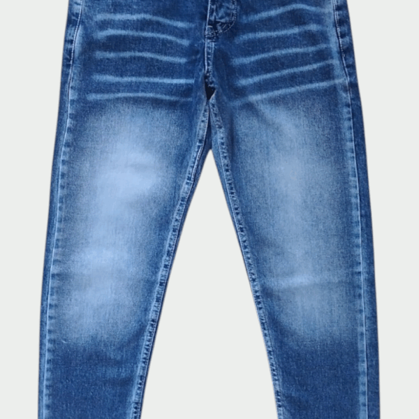 Washed Slim-Fit Jeans