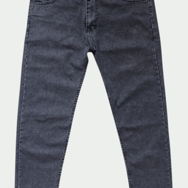 Acid-Wash Slim-Fit Jeans
