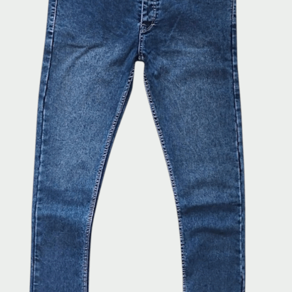 Classic Washed Slim-Fit Jeans