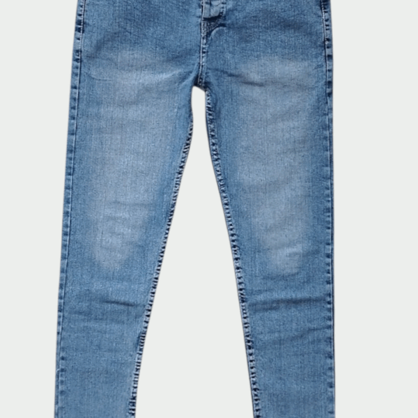 Light Washed Slim-Fit Jeans