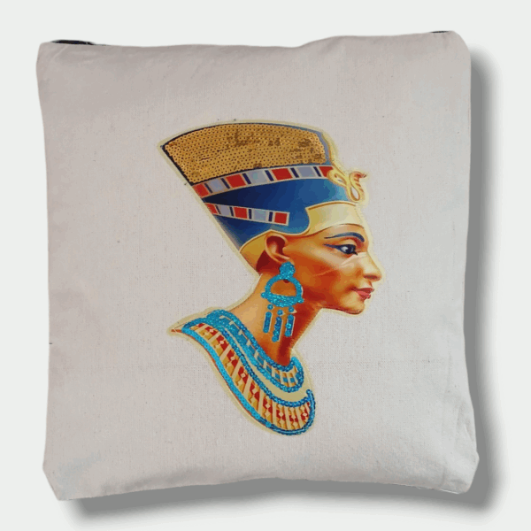 Natural Jute & Cotton Pillow Cover
