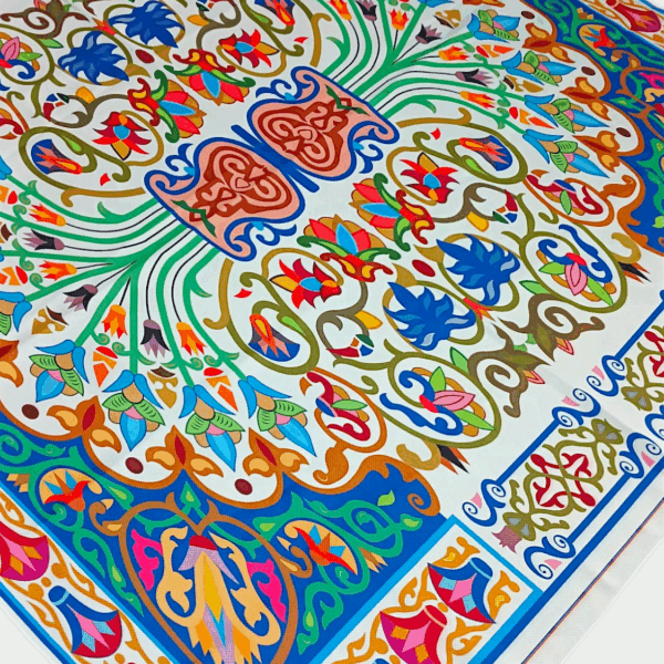 Silken Souk Tablecloth - 145×145 cm