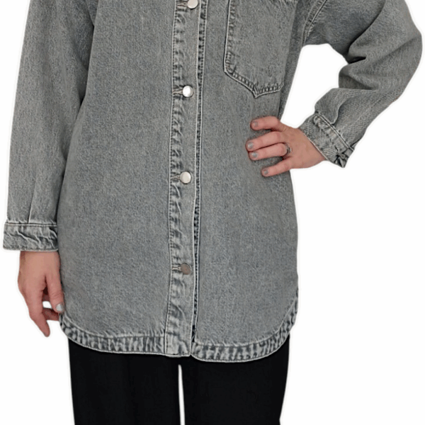 Stone Washed Denim Jacket
