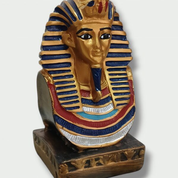 Tutankhamun Miniature Bust - 11 cm Height