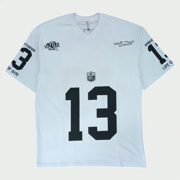 American Football Designed Oversized Tee