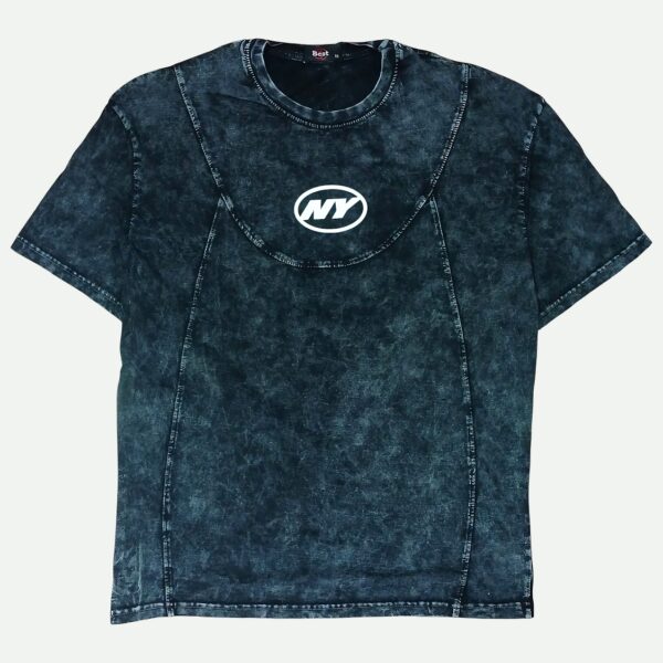 Casual Stone-Washed T-Shirt