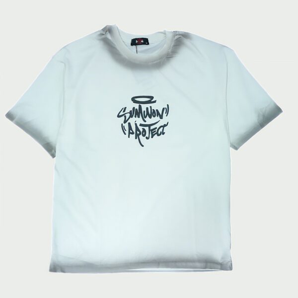 Graffiti-Fade Oversize T-Shirt