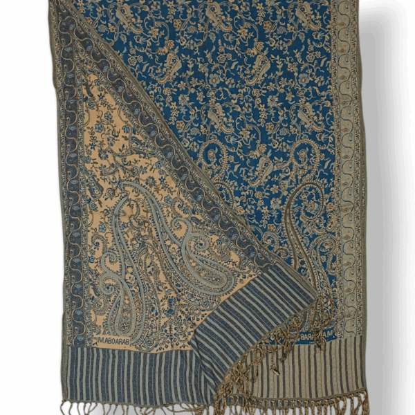 Pashmina Double Sided Scarf - Paisley Pattern