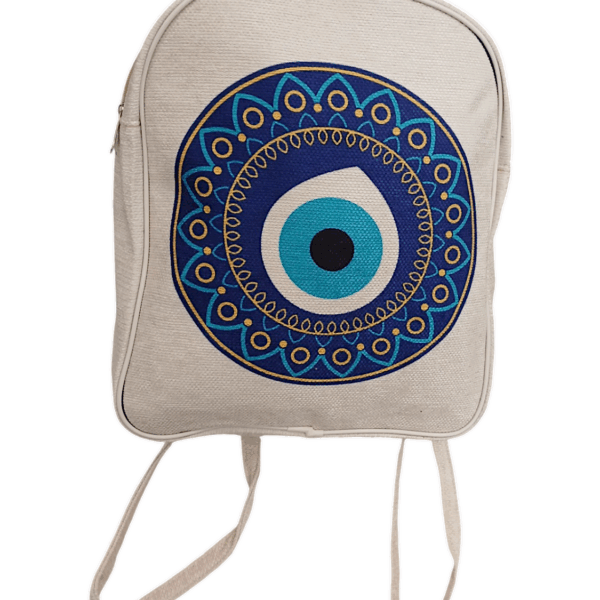 Ethnic Mini Canvas Backpack